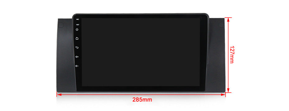 NaviFly NF Series Android 14 8G+256G 2K QLED screen CarPlay Auto DSP RDS 4GLte WIFI For BMW X5 1999-2006 (E39) 9inch