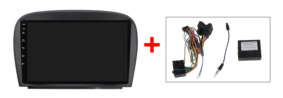 NaviFly NF Series Android 14 8G+256G 2K QLED screen CarPlay Auto DSP RDS 4GLte WIFI For Mercedes Benz SL 2001-2007 9.5Inch