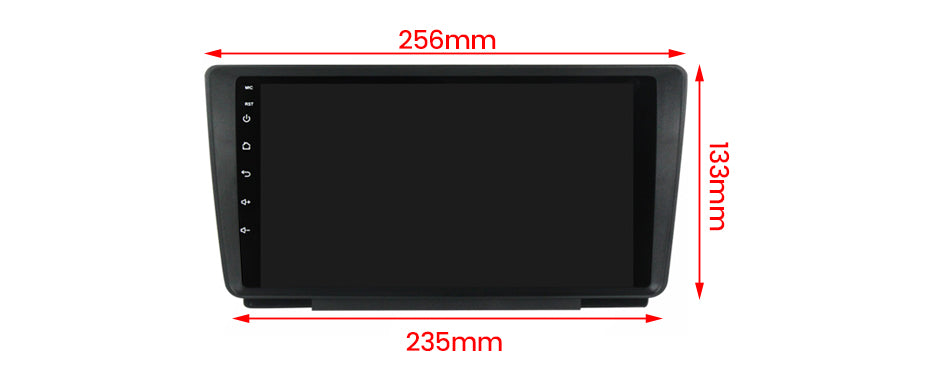 NaviFly NF Series Android 14 8G+256G 2K QLED screen CarPlay Auto DSP RDS 4GLte WIFI For Skoda Octavia 2008-2013 9inch