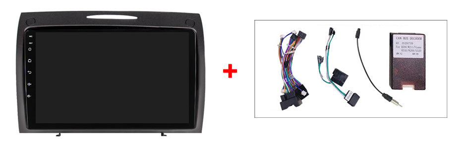 NaviFly NF Series Android 14 8G+256G 2K QLED screen CarPlay Auto DSP RDS 4GLte WIFI For Mercedes Benz SLK-Class 2004-2011 9.5Inch