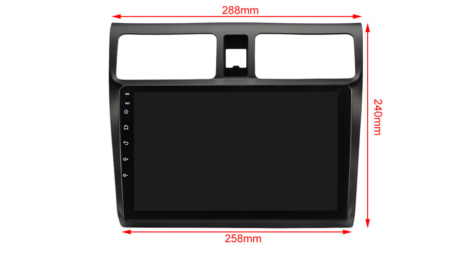 NaviFly NF Series Android 14 8G+256G 2K QLED screen CarPlay Auto DSP RDS 4GLte WIFI For Suzuki Swift 2003-2010 10inch