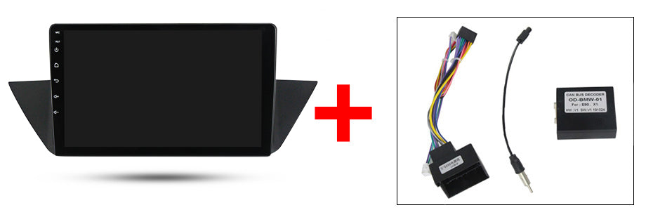 NaviFly NF Series Android 14 8G+256G 2K QLED screen CarPlay Auto DSP RDS 4GLte WIFI For BMW X1 2009-2012 10inch