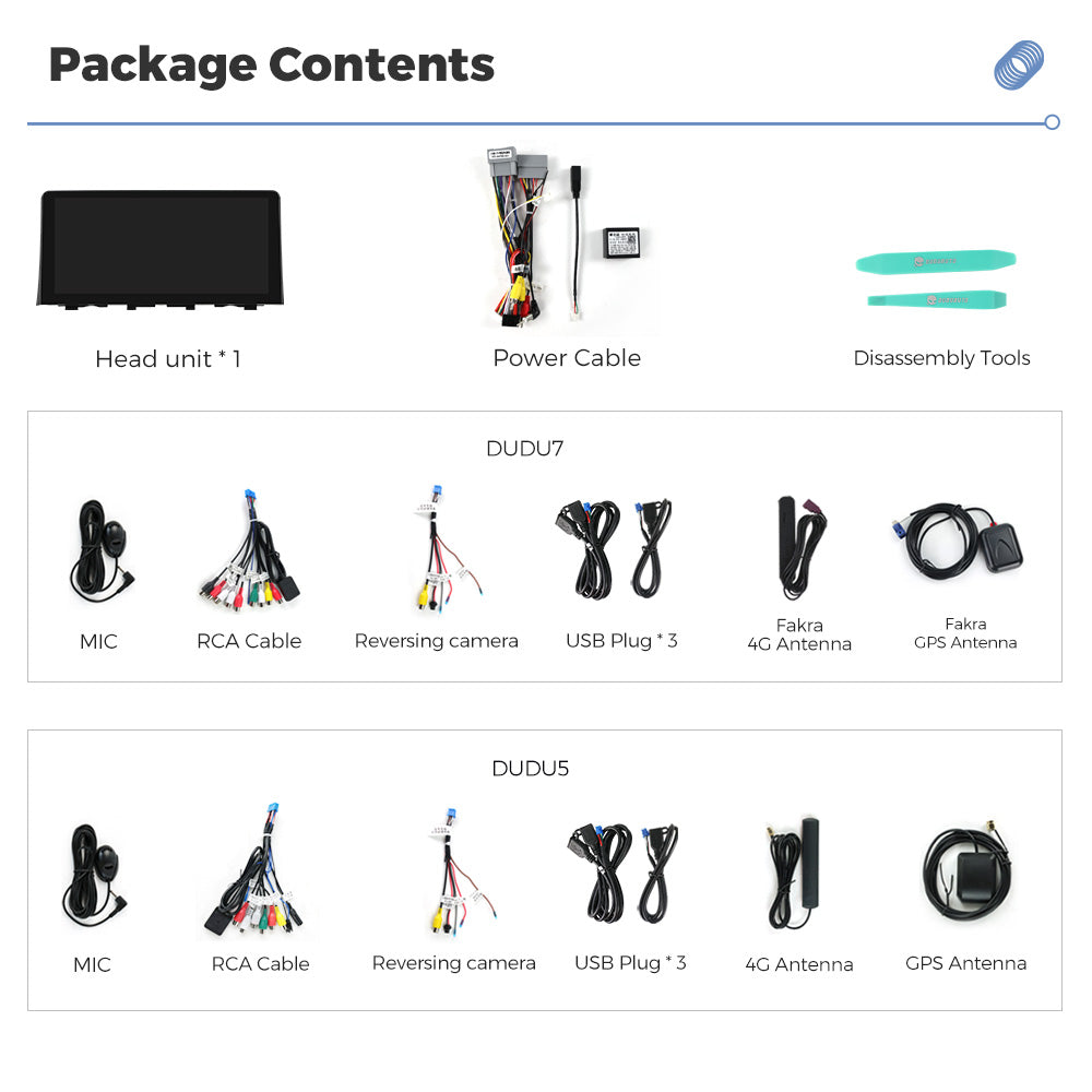 Navifly DUDU7 8core Car Audio Radio 12G+512G 10.33inch Multimedia Player 2k Screen Navigation Car-play Auto for HONDA Civic 2016-2021