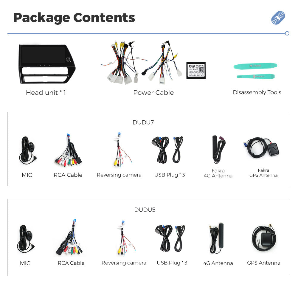 Navifly DUDU7 8core Car Audio Radio 12G+512G 12.3inch Multimedia Player 2k Screen Navigation Car-play Auto for TOYOTA CROWN KLUGER 2022-Present