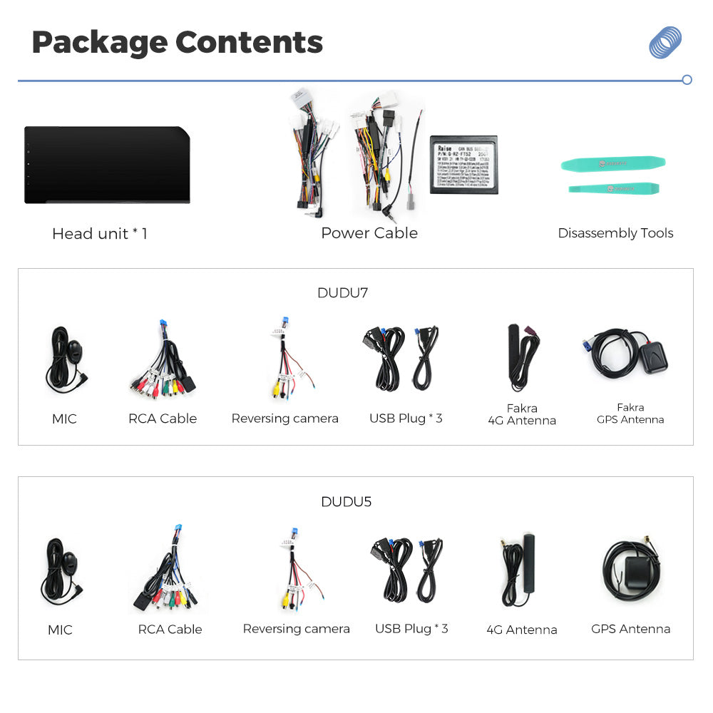 Navifly DUDU7 8core Car Audio Radio 12G+512G 12.3inch Multimedia Player 2k Screen Navigation Car-play Auto for TOYOTA Prado 2024 to present