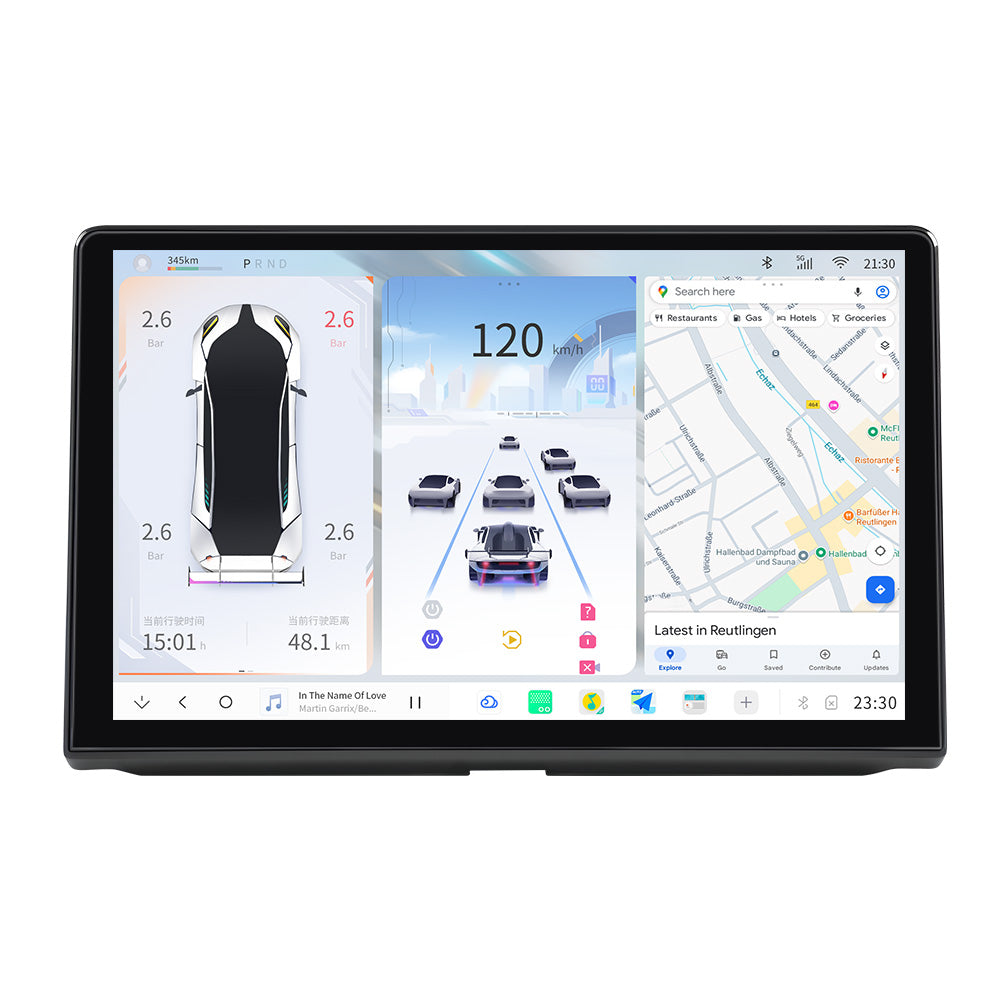 Navifly DUDU7 8core Car Audio Radio 12G+512G 12.8inch Multimedia Player 2k Screen Navigation Car-play Auto for TOYOTA Camry 2021-2023