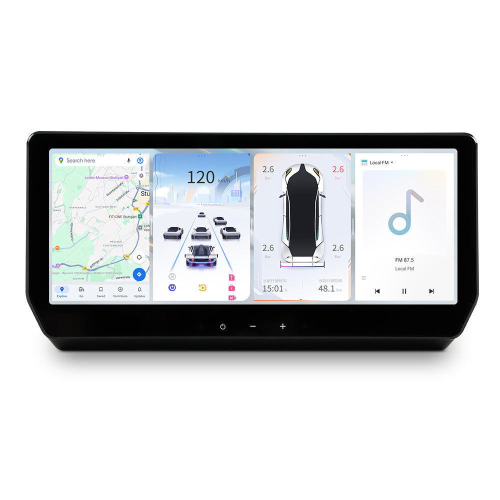 Navifly DUDU7 8core Car Audio Radio 12G+512G 12.3inch Multimedia Player 2k Screen Navigation Car-play Auto for TOYOTA RAV4 WILDLANDER 2020 to Present