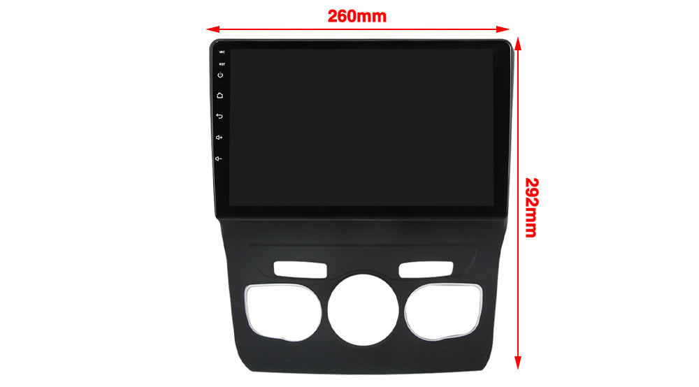 NaviFly NF Series Android 14 8G+256G 2K QLED screen CarPlay Auto DSP RDS 4GLte WIFI For Citroen C4L 2013-2016 10inch