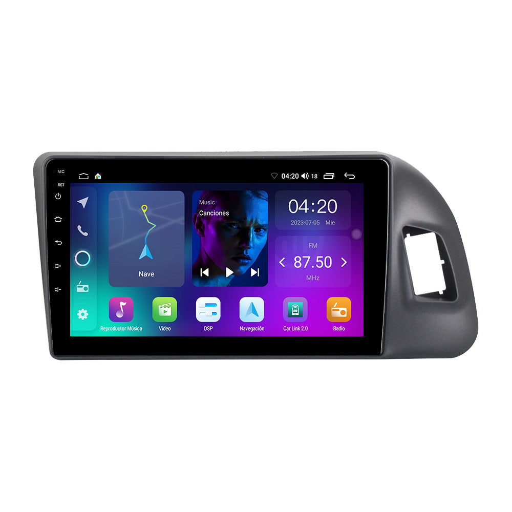 NaviFly NF Series Android 14 8G+256G 2K QLED screen CarPlay Auto DSP RDS 4GLte WIFI For Audi Q5 2005-2017 9inch