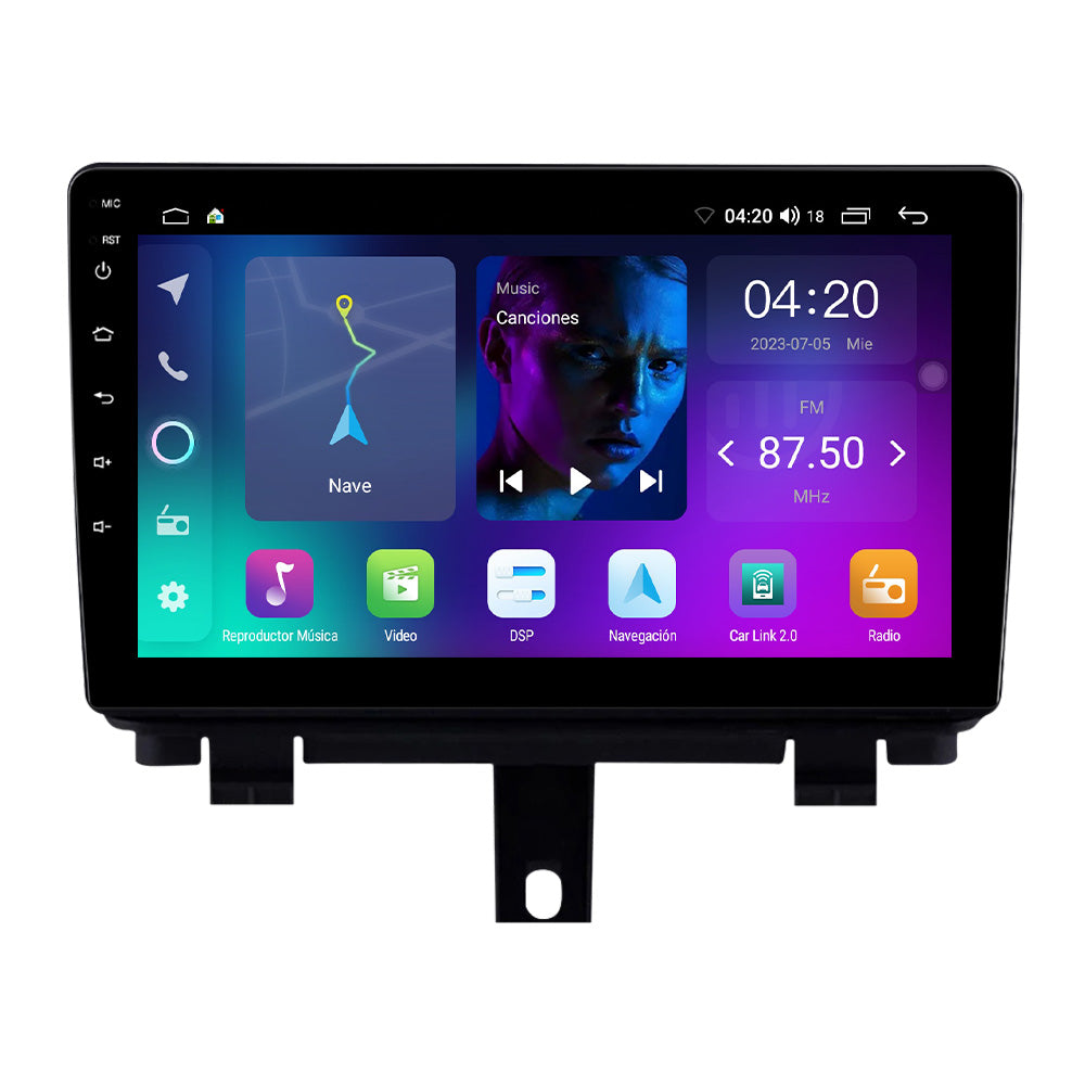 NaviFly NF Series Android 14 8G+256G 2K QLED screen CarPlay Auto DSP RDS 4GLte WIFI For Audi Q3 2013-2017 9inch