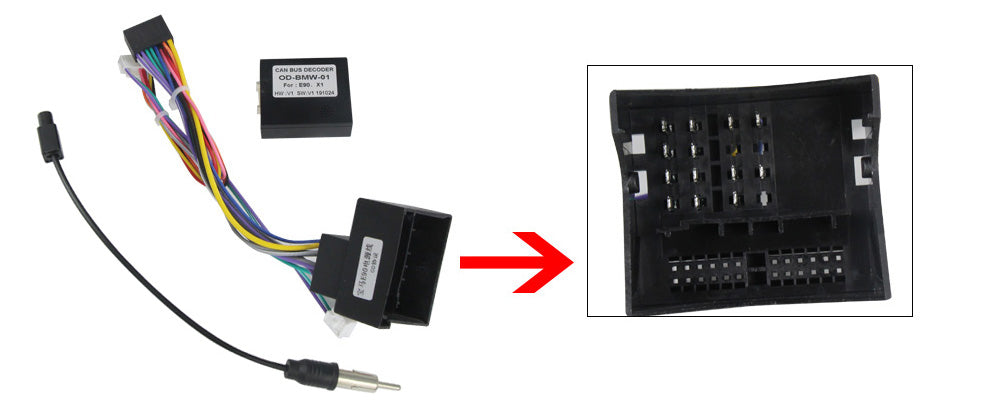 NaviFly NF Series Android 14 8G+256G 2K QLED screen CarPlay Auto DSP RDS 4GLte WIFI For BMW E90 9inch