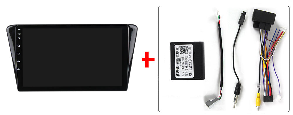 NaviFly NF Series Android 14 8G+256G 2K QLED screen CarPlay Auto DSP RDS 4GLte WIFI For Peugeot 408 2014-2018 10inch