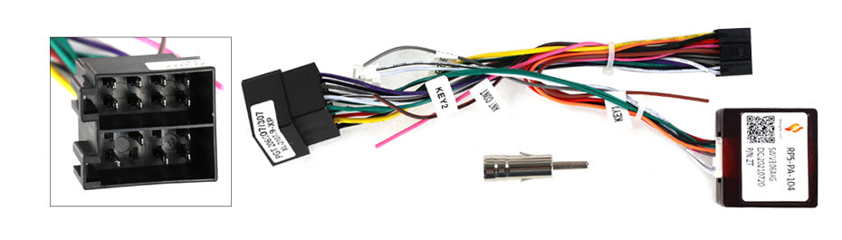 NaviFly NF Series Android 14 8G+256G 2K QLED screen CarPlay Auto DSP RDS 4GLte WIFI For Peugeot 206 2004-2008 9inch