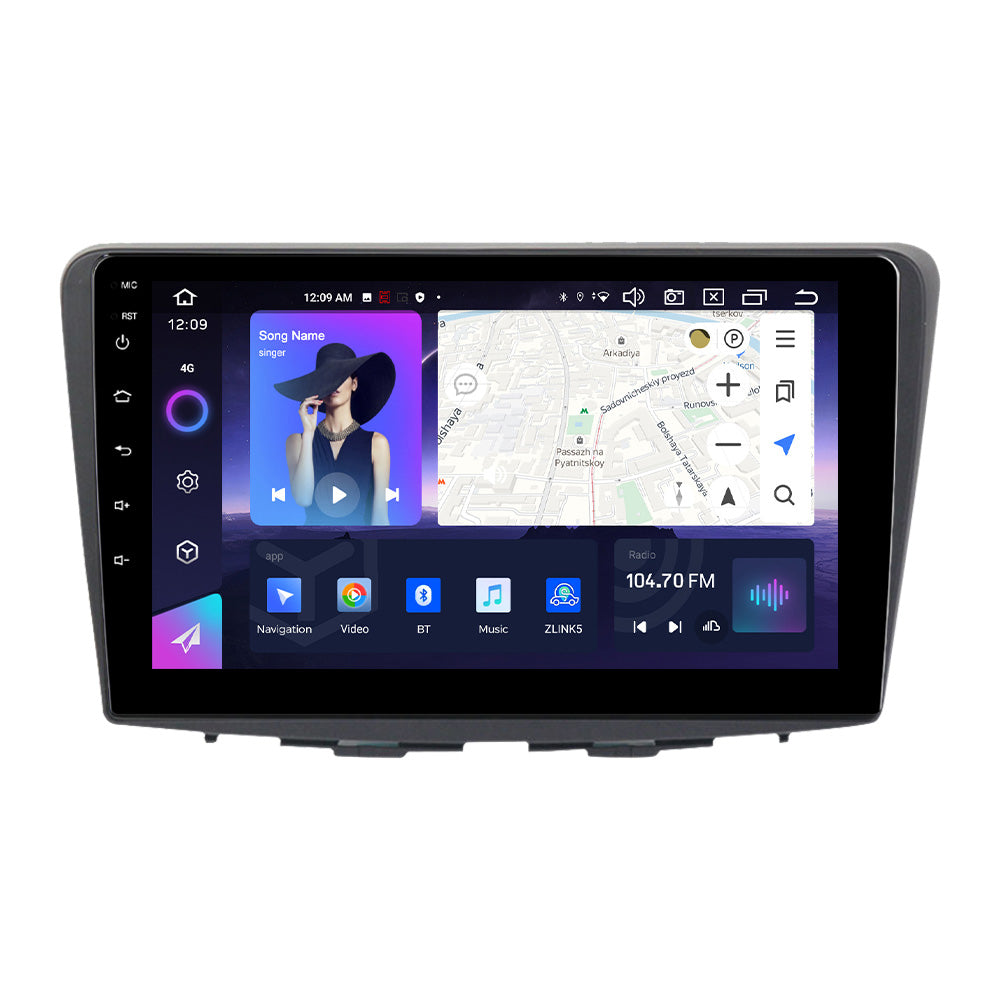 NaviFly NF Series Android 14 8G+256G 2K QLED screen CarPlay Auto DSP RDS 4GLte WIFI For Suzuki Baleno 2015-2018 9inch