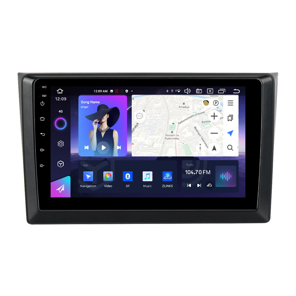NaviFly NF Series Android 14 8G+256G 2K QLED screen CarPlay Auto DSP RDS 4GLte WIFI For Mazda CX-9 2006-2016 10inch