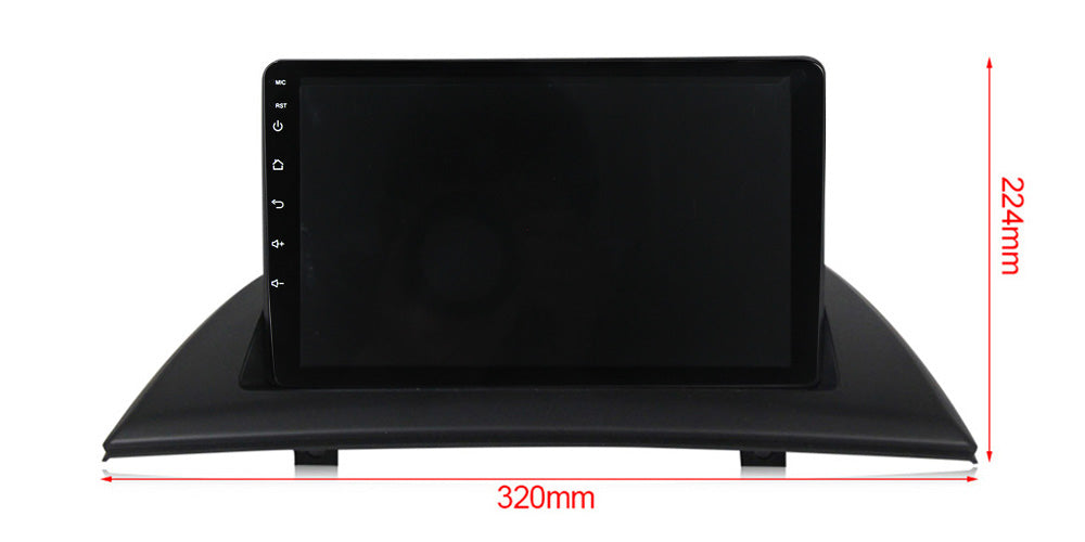 NaviFly NF Series Android 14 8G+256G 2K QLED screen CarPlay Auto DSP RDS 4GLte WIFI For BMW X3 E83 2004-2012 9inch