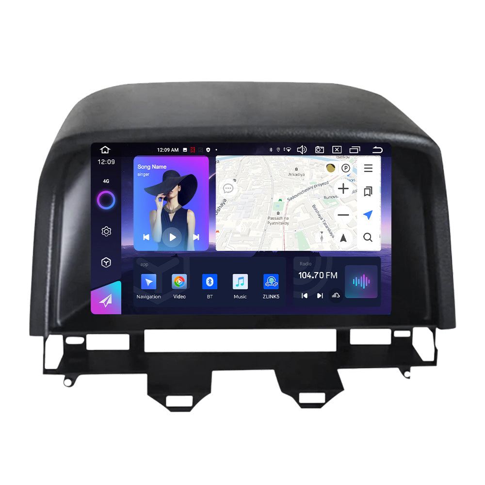 NaviFly NF Series Android 14 8G+256G 2K QLED screen CarPlay Auto DSP RDS 4GLte WIFI For Mazda 6 9inch