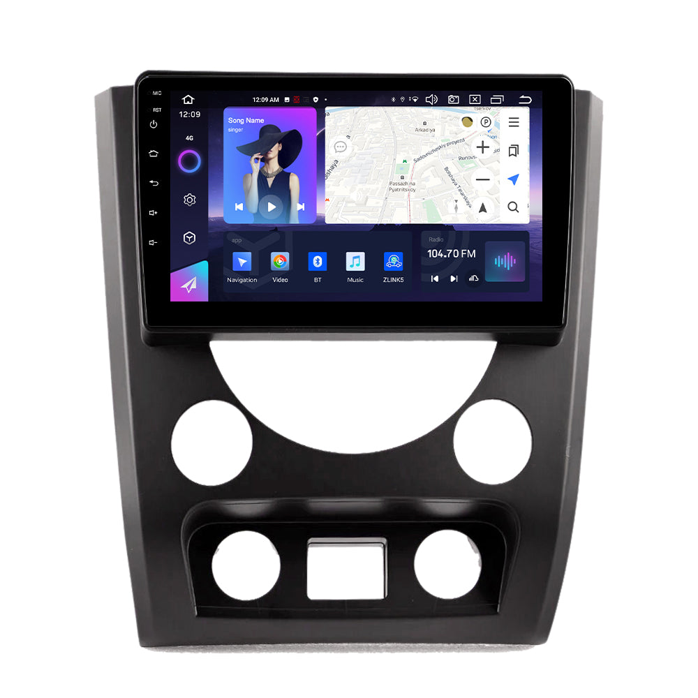 NaviFly NF Series Android 14 8G+256G 2K QLED screen CarPlay Auto DSP RDS 4GLte WIFI For Ssangyong Rexton W 2014-2016 9inch