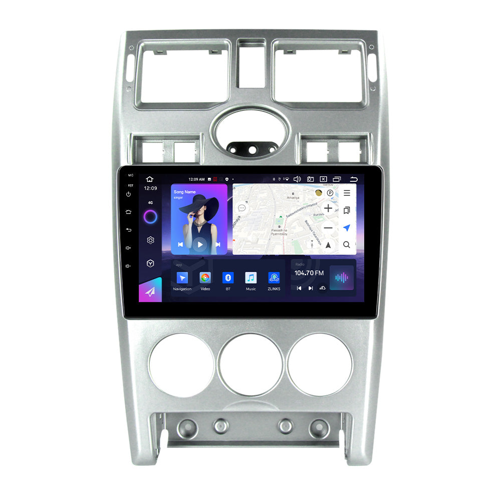 NaviFly NF Series Android 14 8G+256G 2K QLED screen CarPlay Auto DSP RDS 4GLte WIFI For Lada Priora 2007-2013 9inch