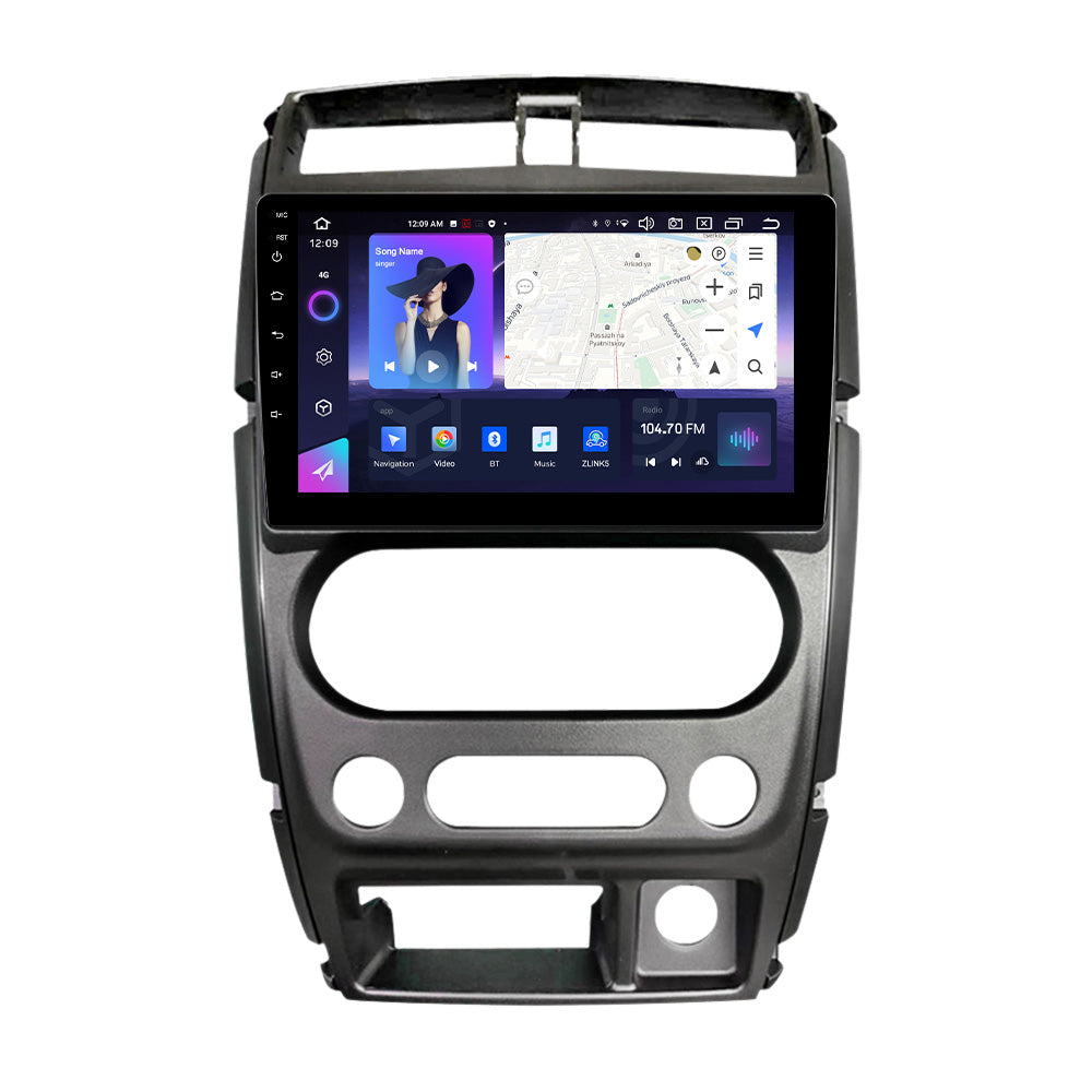 NaviFly NF Series Android 14 8G+256G 2K QLED screen CarPlay Auto DSP RDS 4GLte WIFI For Suzuki Jimny 2007-2012 9inch
