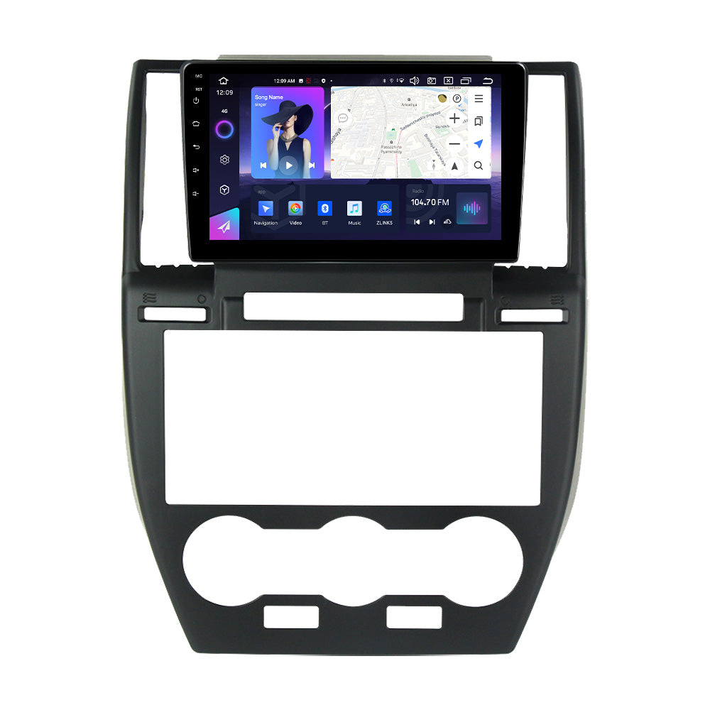 NaviFly NF Series Android 14 8G+256G 2K QLED screen CarPlay Auto DSP RDS 4GLte WIFI For Land Rover Freelander 2 2006-2012 9inch