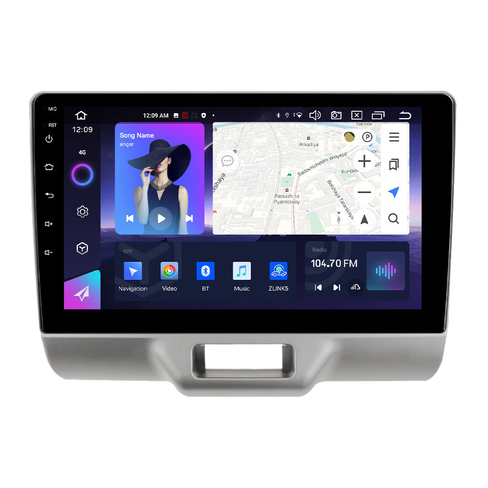 NaviFly NF Series Android 14 8G+256G 2K QLED screen CarPlay Auto DSP RDS 4GLte WIFI For Suzuki Every 2016 9inch