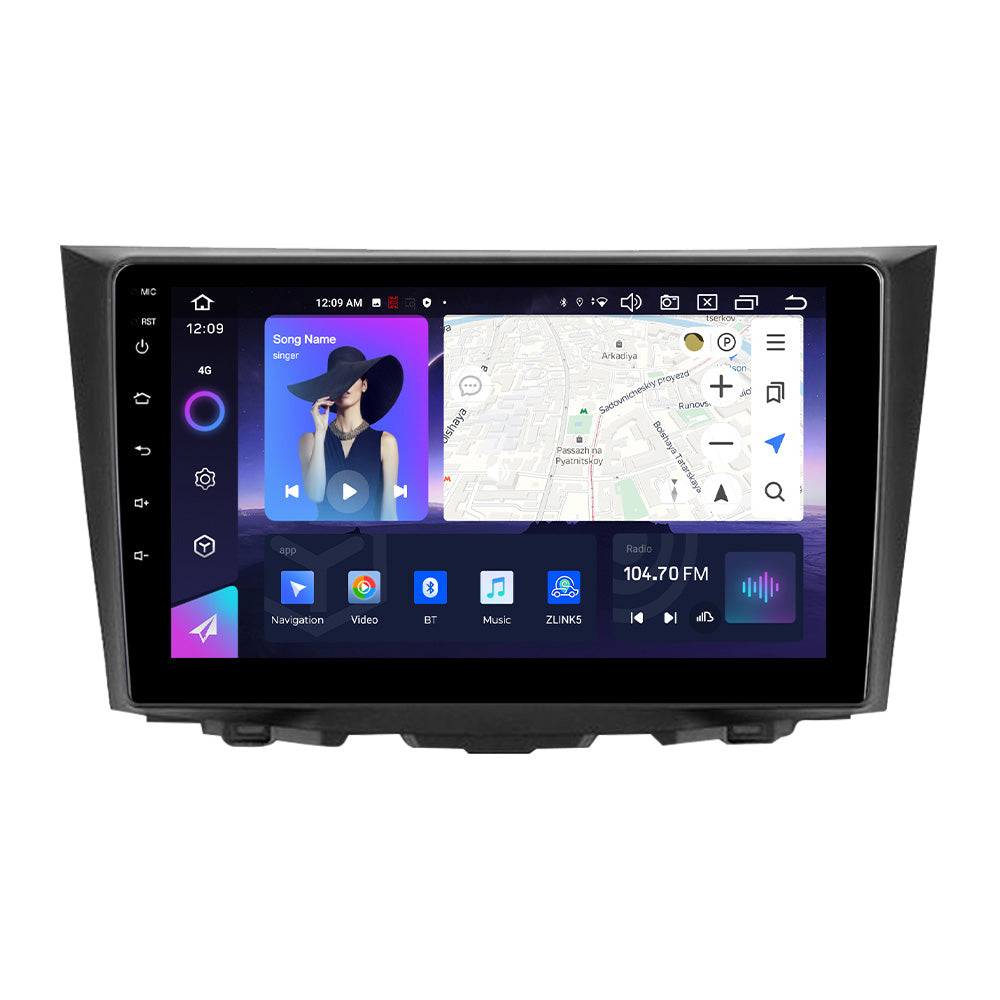 NaviFly NF Series Android 14 8G+256G 2K QLED screen CarPlay Auto DSP RDS 4GLte WIFI For Suzuki Kizashi 2009-2015 9inch