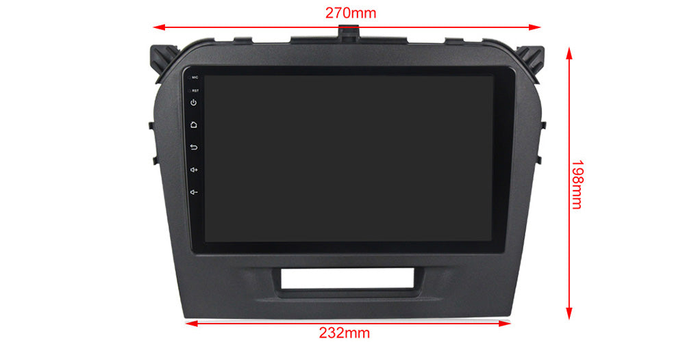 NaviFly NF Series Android 14 8G+256G 2K QLED screen CarPlay Auto DSP RDS 4GLte WIFI For Suzuki Vitara 2014-2018 9inch