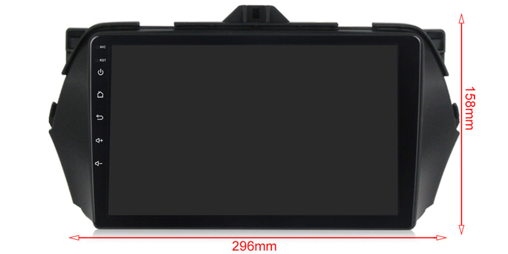 NaviFly NF Series Android 14 8G+256G 2K QLED screen CarPlay Auto DSP RDS 4GLte WIFI For Suzuki Ciaz 2014-2018 9inch