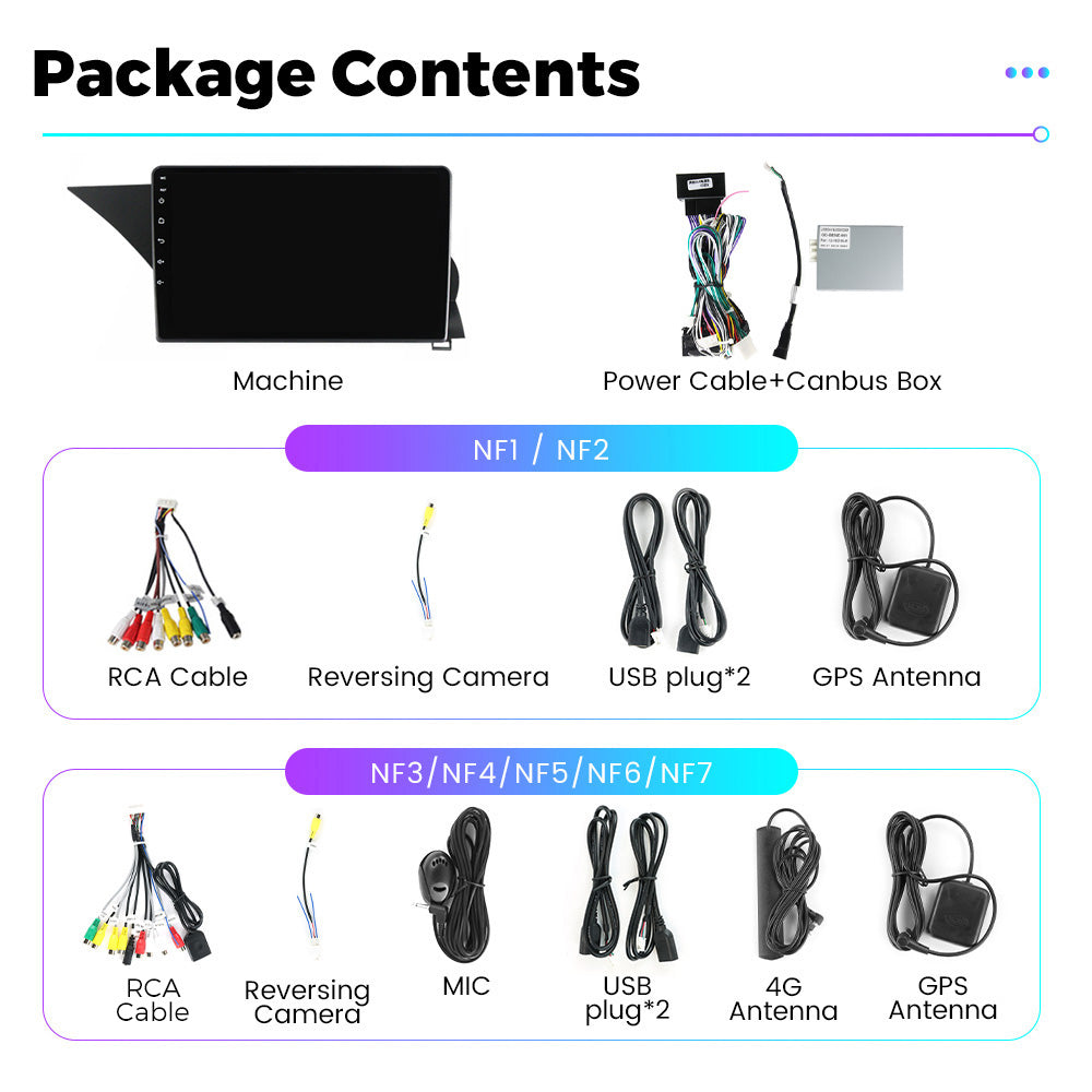 NaviFly NF Series Android 14 8G+256G 2K QLED screen CarPlay Auto DSP RDS 4GLte WIFI For Mercedes Benz GLK-Class X204 2013-2015(NTG 4.5) 9.5Inch