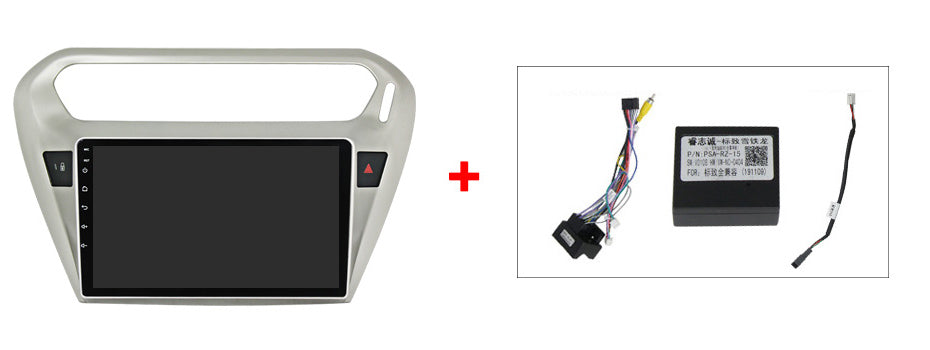 NaviFly NF Series Android 14 8G+256G 2K QLED screen CarPlay Auto DSP RDS 4GLte WIFI For Peugeot 301 2013-2016 9inch