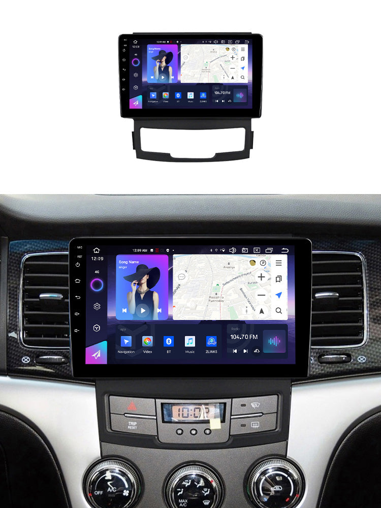 NaviFly NF Series Android 14 8G+256G 2K QLED screen CarPlay Auto DSP RDS 4GLte WIFI For Ssangyong Korando 2010-2013 9inch