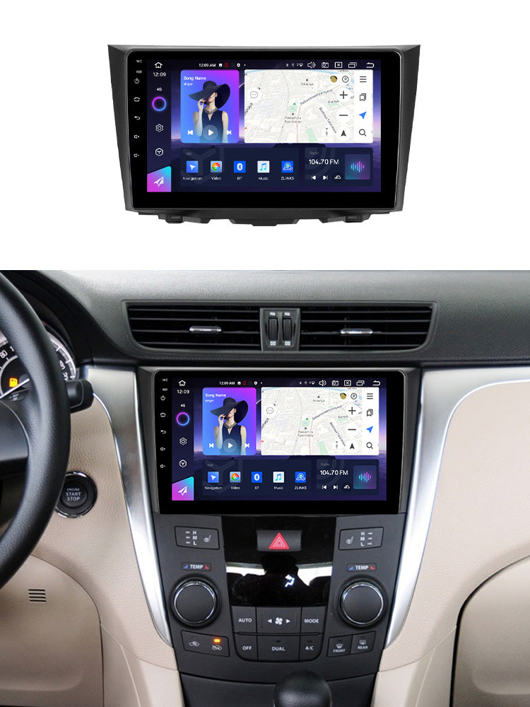 NaviFly NF Series Android 14 8G+256G 2K QLED screen CarPlay Auto DSP RDS 4GLte WIFI For Suzuki Kizashi 2009-2015 9inch