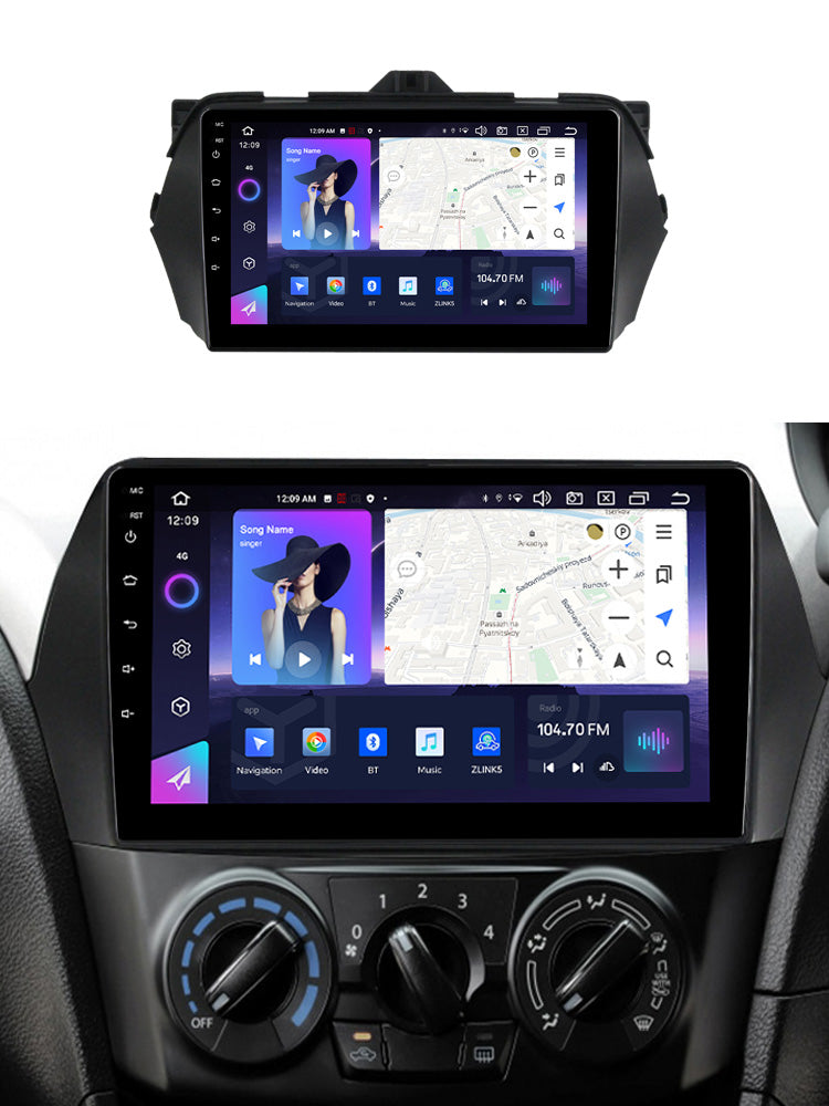 NaviFly NF Series Android 14 8G+256G 2K QLED screen CarPlay Auto DSP RDS 4GLte WIFI For Suzuki Ciaz 2014-2018 9inch