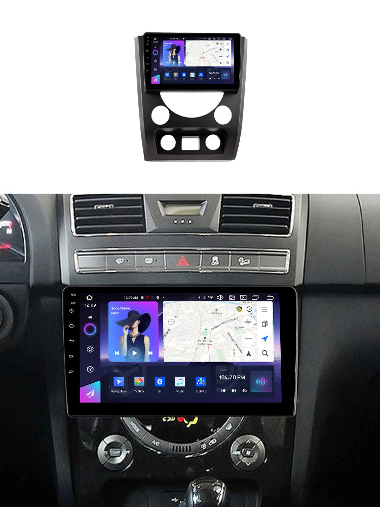 NaviFly NF Series Android 14 8G+256G 2K QLED screen CarPlay Auto DSP RDS 4GLte WIFI For Ssangyong Rexton W 2014-2016 9inch