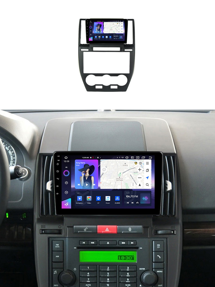 NaviFly NF Series Android 14 8G+256G 2K QLED screen CarPlay Auto DSP RDS 4GLte WIFI For Land Rover Freelander 2 2006-2012 9inch