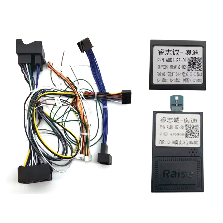 NaviFly NF Series Android 14 8G+256G 2K QLED screen CarPlay Auto DSP RDS 4GLte WIFI For Audi Q3 2013-2017 9inch