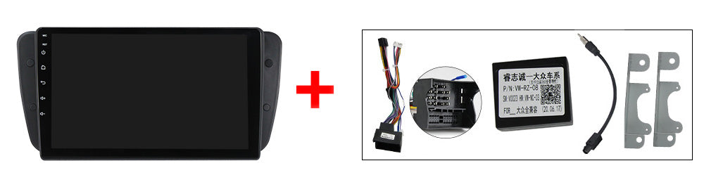 NaviFly NF Series Android 14 8G+256G 2K QLED screen CarPlay Auto DSP RDS 4GLte WIFI For Seat Ibiza 2009-2013 9inch