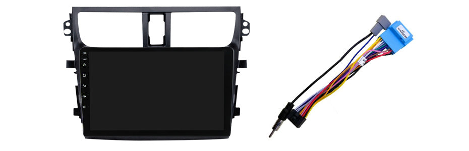 NaviFly NF Series Android 14 8G+256G 2K QLED screen CarPlay Auto DSP RDS 4GLte WIFI For Suzuki Celerio 2015-2018 9inch