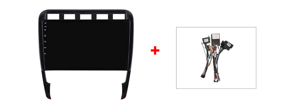 NaviFly NF Series Android 14 8G+256G 2K QLED screen CarPlay Auto DSP RDS 4GLte WIFI For Porsche Cayenne 2002-2010 9inch