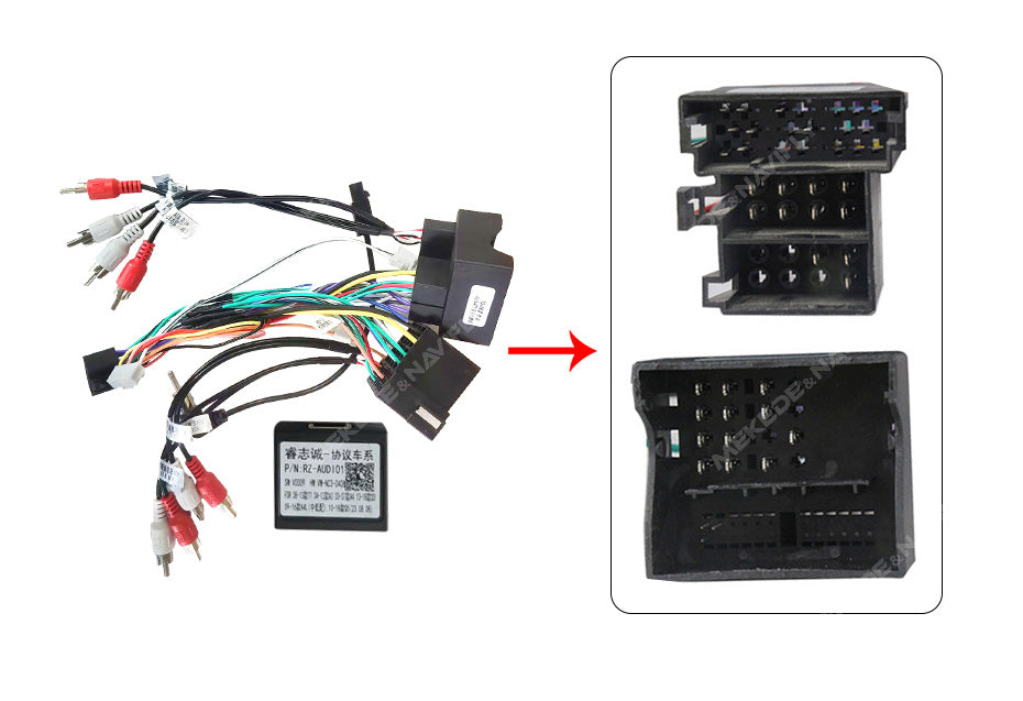 NaviFly NF Series Android 14 8G+256G 2K QLED screen CarPlay Auto DSP RDS 4GLte WIFI For Audi TT 2006-2012 9inch