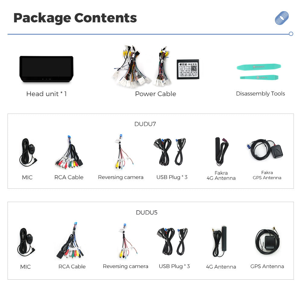 Navifly DUDU7 8core Car Audio Radio 12G+512G 12.3inch Multimedia Player 2k Screen Navigation Car-play Auto for TOYOTA RAV4 WILDLANDER 2020 to Present