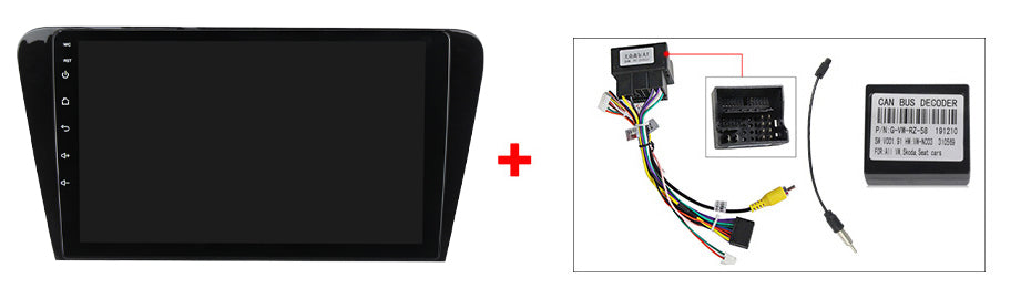 NaviFly NF Series Android 14 8G+256G 2K QLED screen CarPlay Auto DSP RDS 4GLte WIFI For Skoda Octavia 2013-2018 10inch