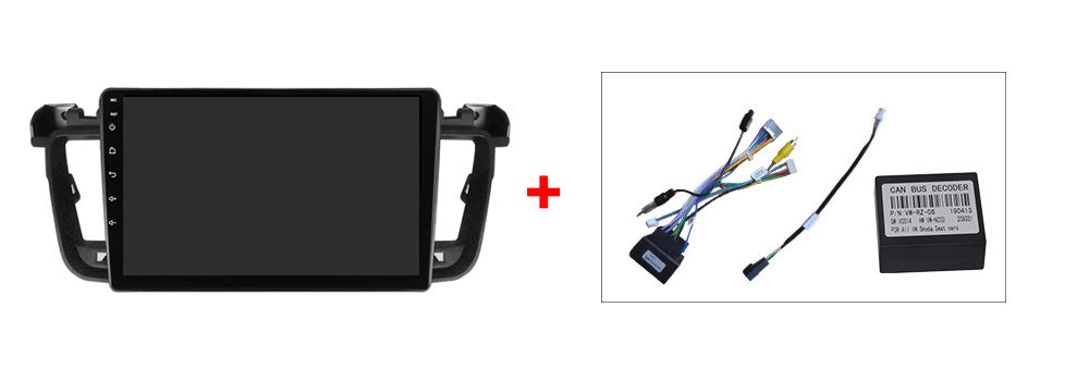 NaviFly NF Series Android 14 8G+256G 2K QLED screen CarPlay Auto DSP RDS 4GLte WIFI For Peugeot 508 9inch