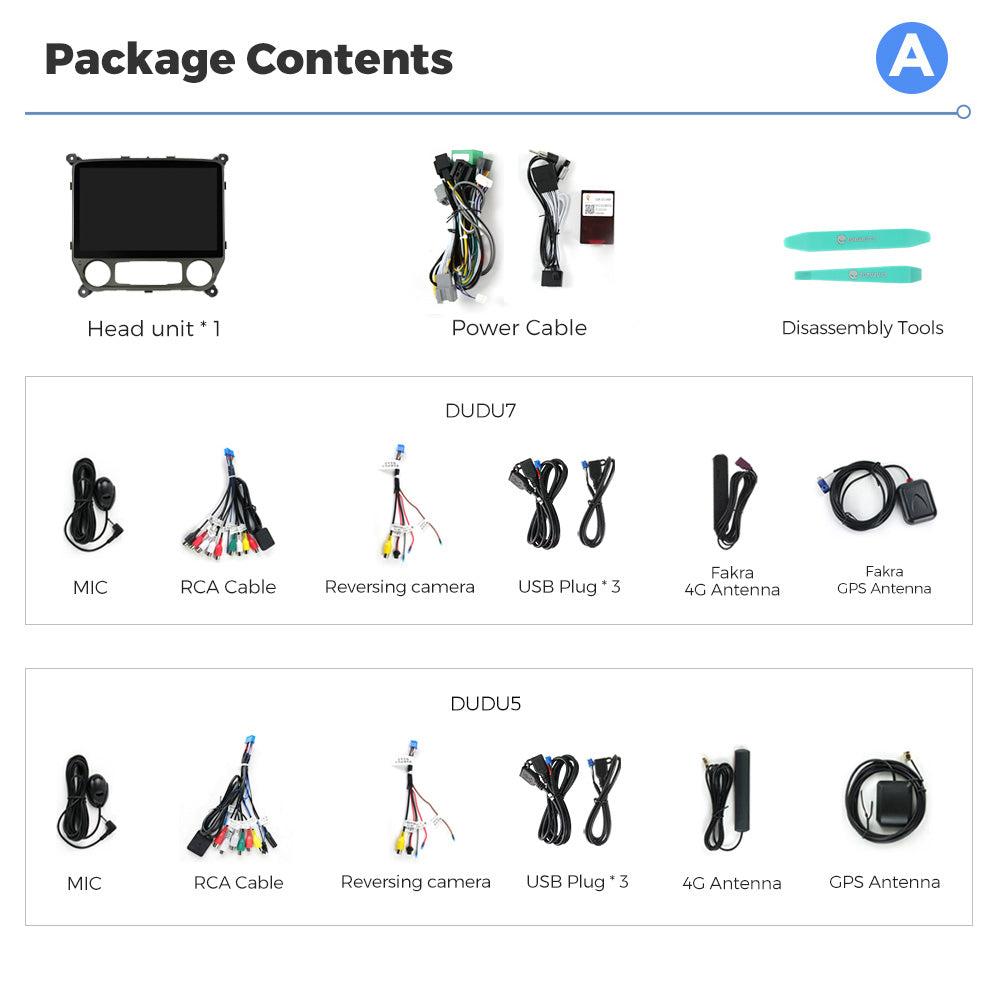 Navifly DUDU7 8core Car Audio Radio 12G+512G 12inch Multimedia Player 2k Screen Navigation Car-play Auto for SILVERADO GMC SIERRA 2014-2020