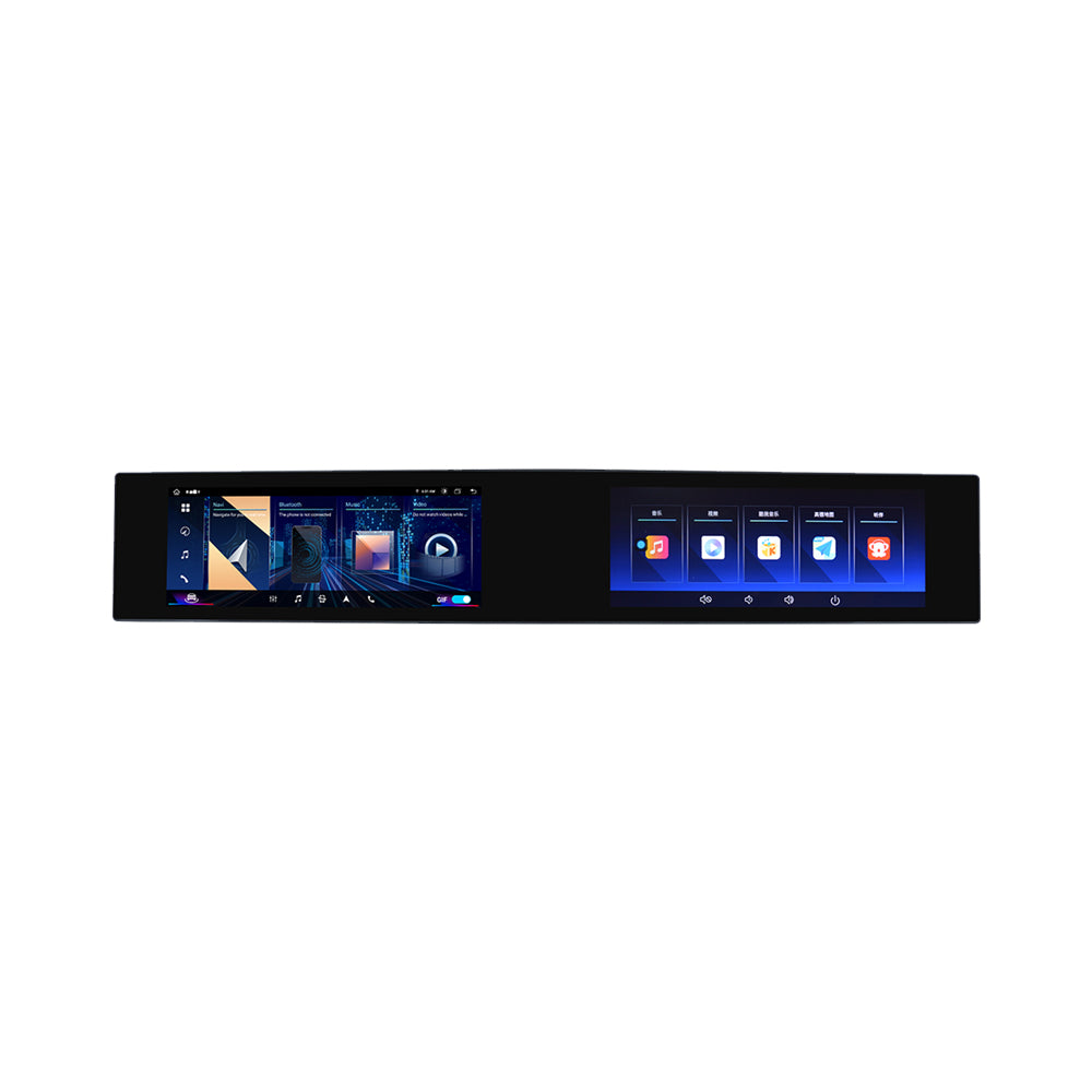 Navifly MNB MTK8667 8G+128G 21inch Dual IPS Screen Android Car Radio Auto Car DVD Player Car-play 4g Wifi Bt for BMW 5 Series F10 NBT CIC