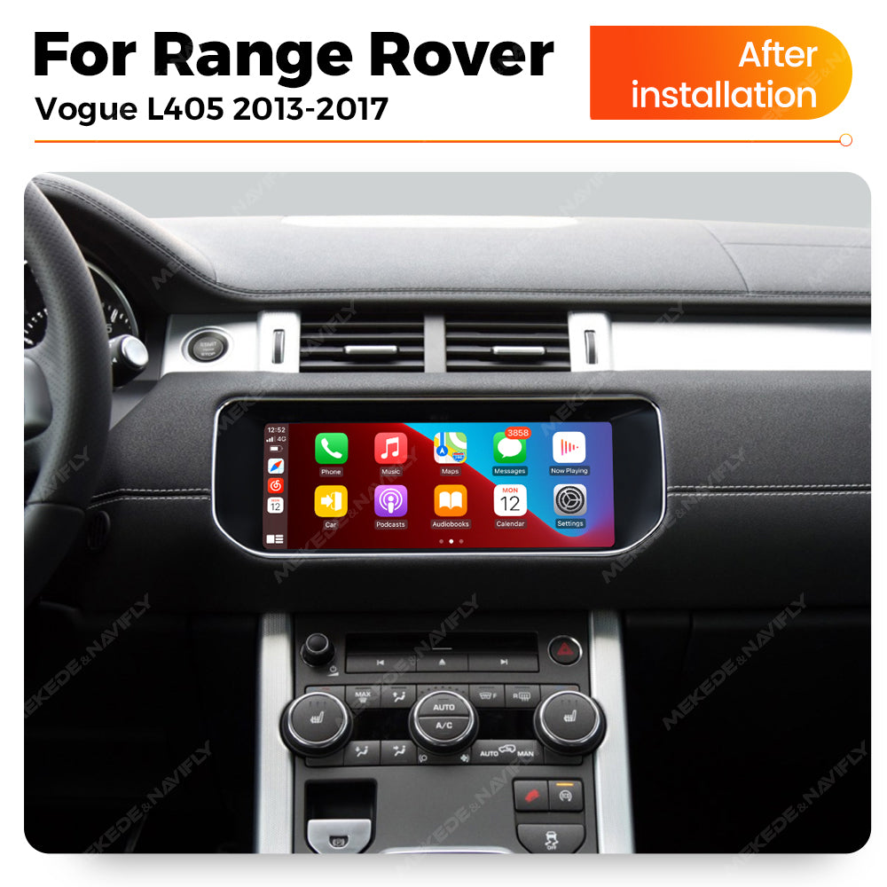 Navifly MN-B 10.25 inch Car Stereo Radio DVD Player Autoradios Android HARMAN Wifi GPS DSP FM 4G for Land Range Rover Evoque 2016-2019