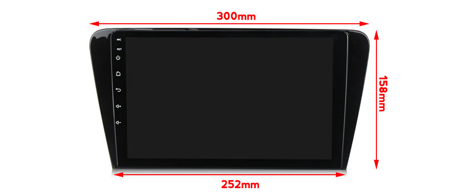 NaviFly NF Series Android 14 8G+256G 2K QLED screen CarPlay Auto DSP RDS 4GLte WIFI For Skoda Octavia 2013-2018 10inch